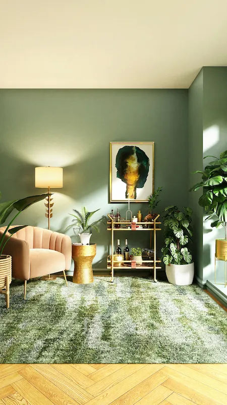 Green Living Room Ideas: How To Get It Right Without Turning Your Space Into a Jungle